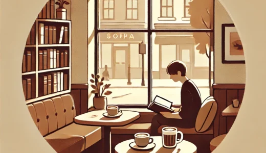 カフェで読書するメリット